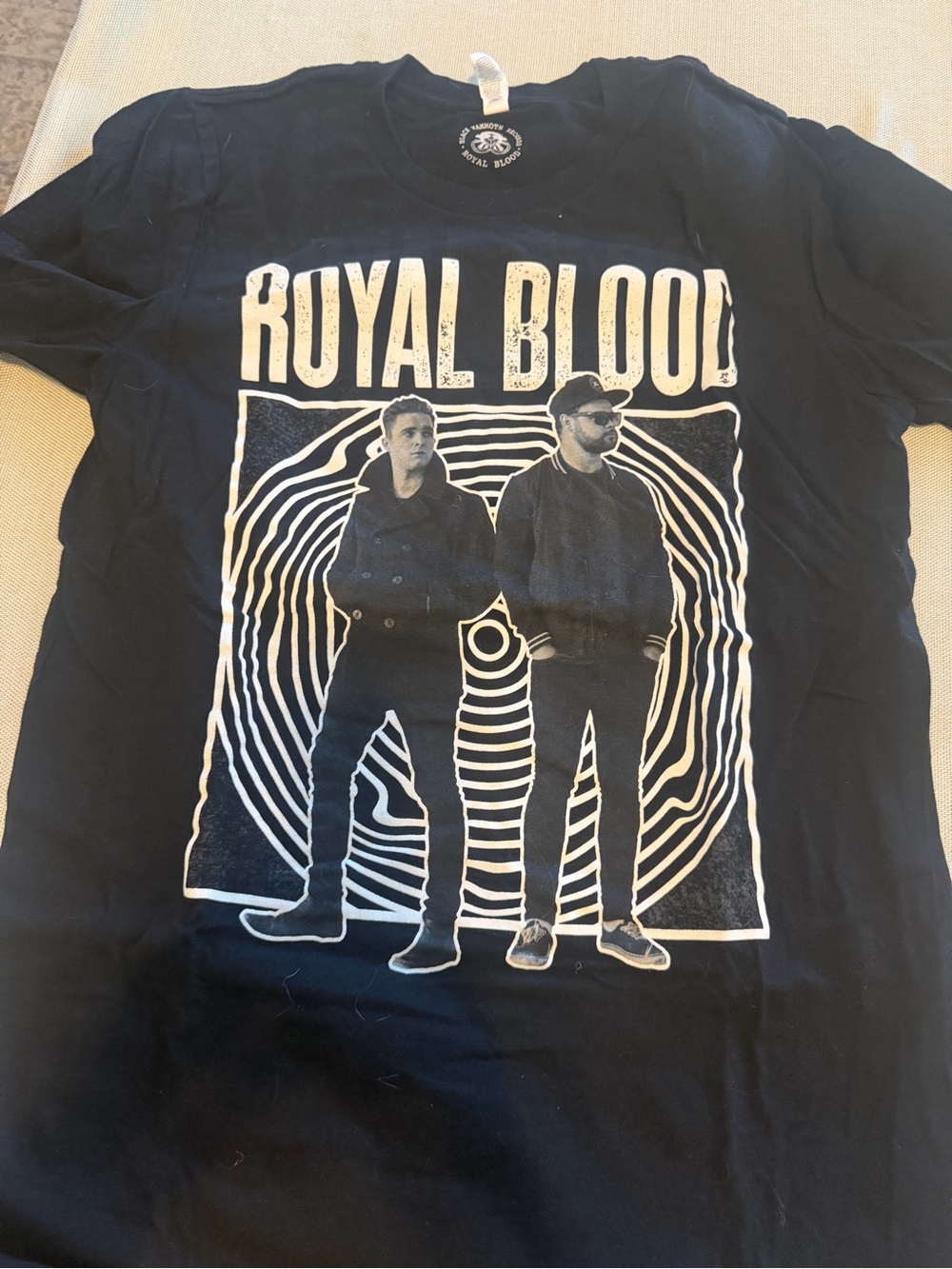 Royal Blood Band- Black Graphic Band Tee - Short Sleeve